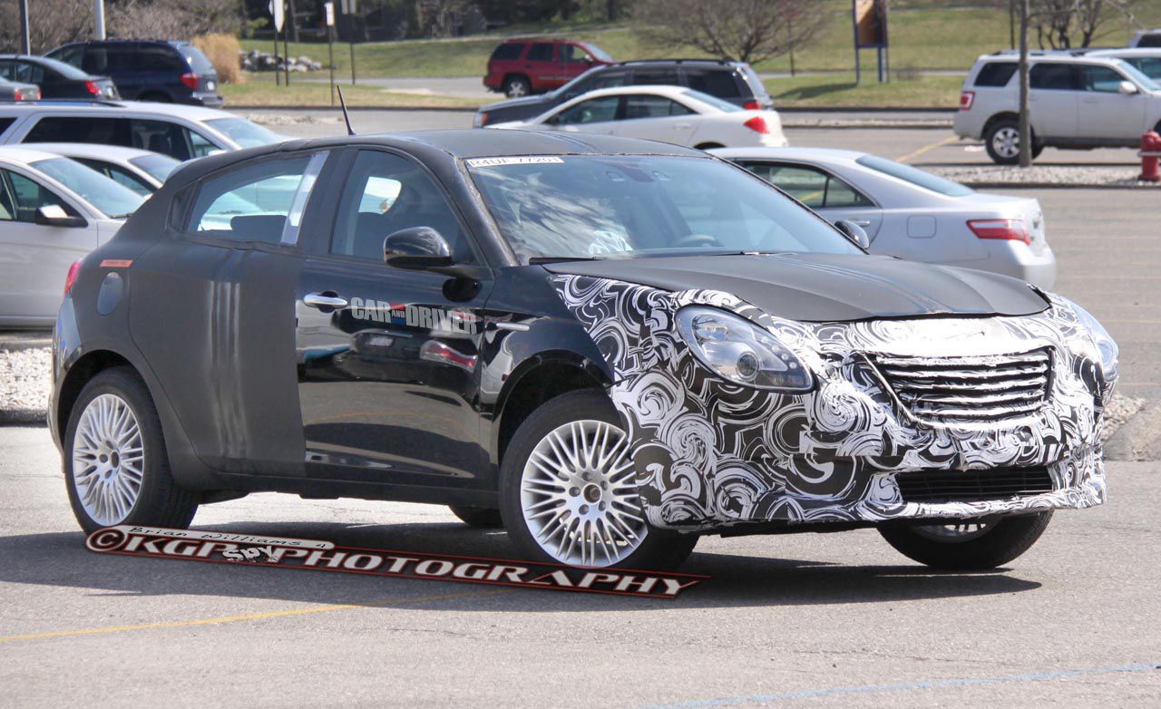 14 Chrysler 100 Spy Photos 11 News 11 Car And Driver