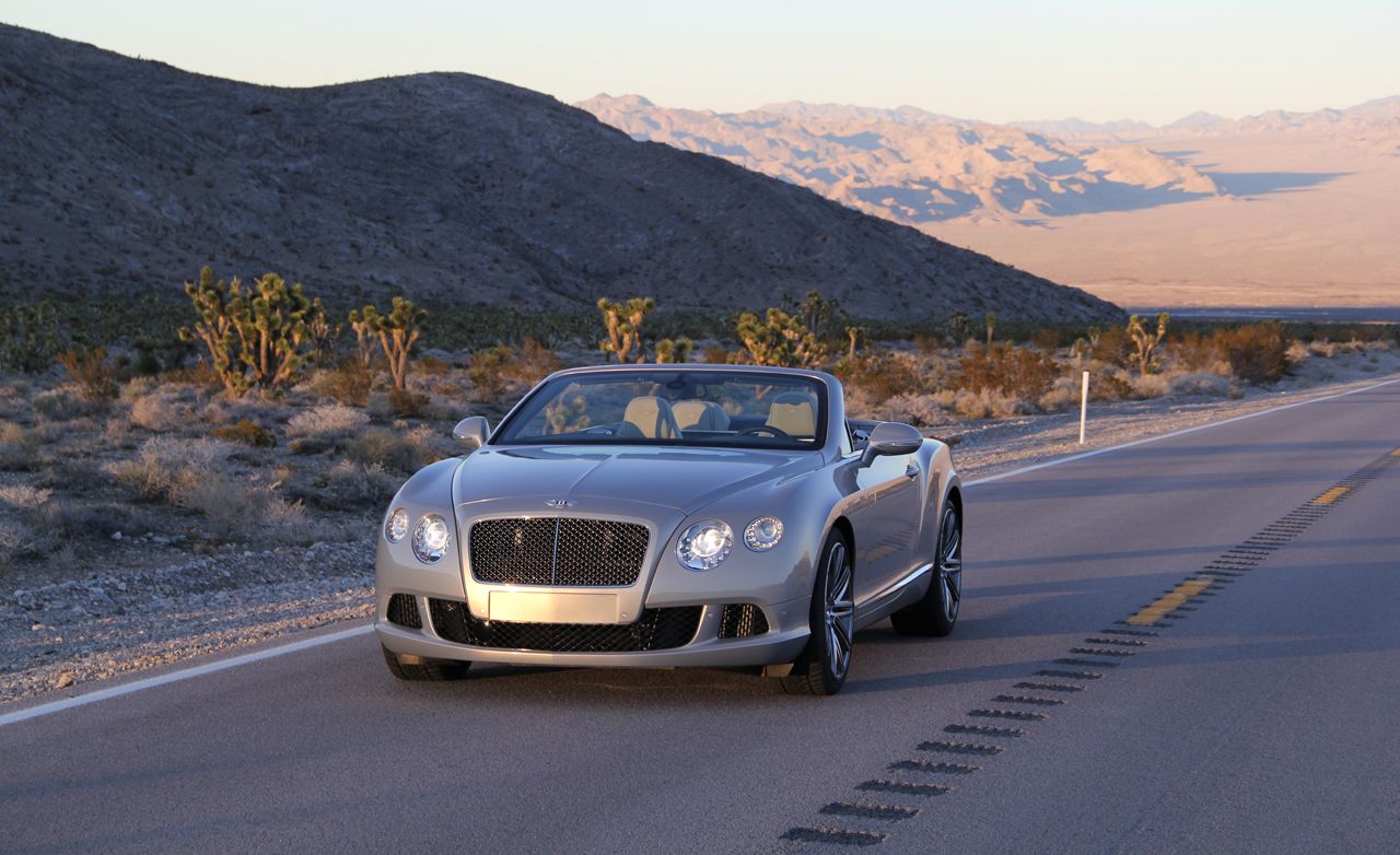 14 Bentley Continental Gt Speed Convertible First Drive 11 Review 11 Car And Driver