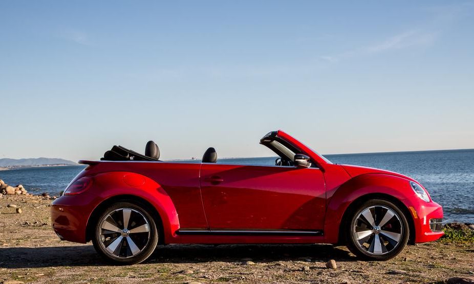 The Daily Drivers: 2013 Volkswagen Beetle convertible open for