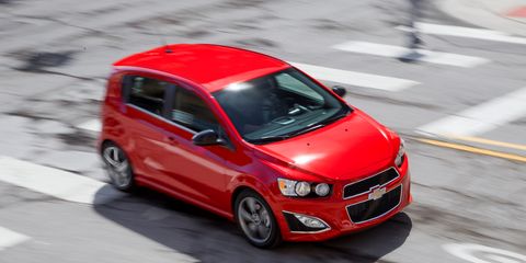 2013 Chevrolet Sonic Rs Manual Test 8211 160 Review