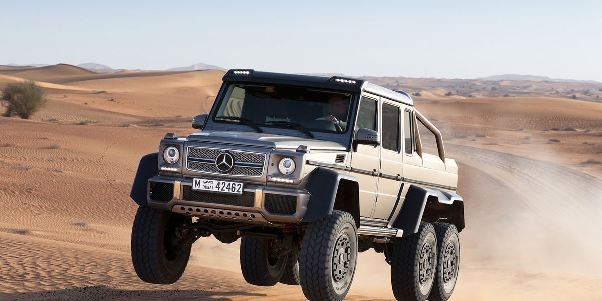 Mercedes Benz G63 Amg 6x6 Prototype Drive 11 Review 11 Car And Driver