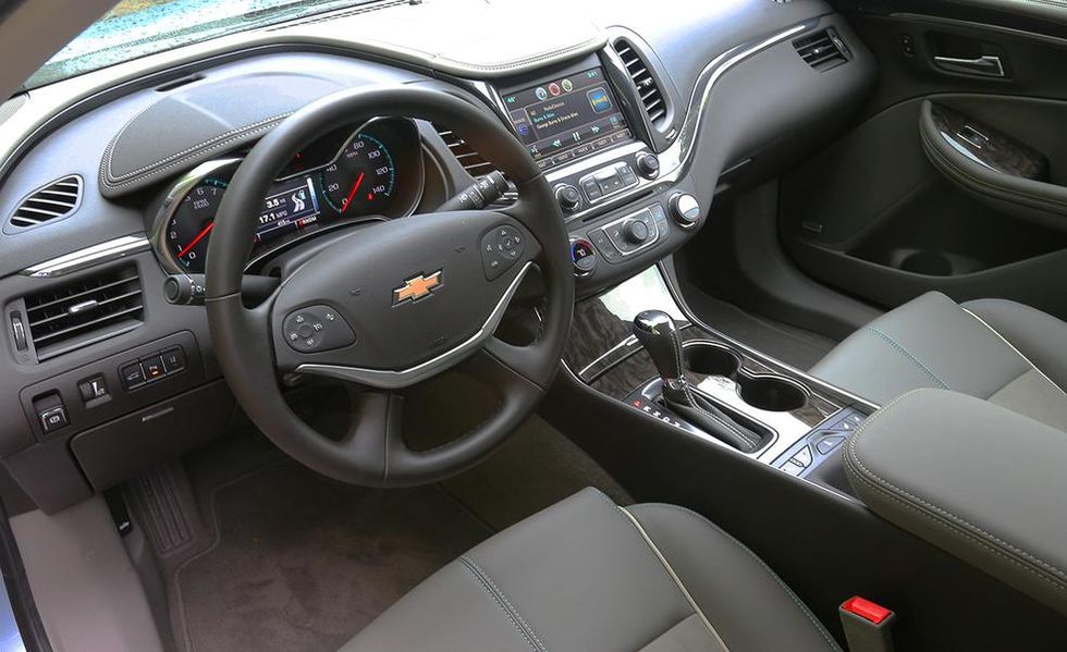 2014 chevrolet impala lt interior