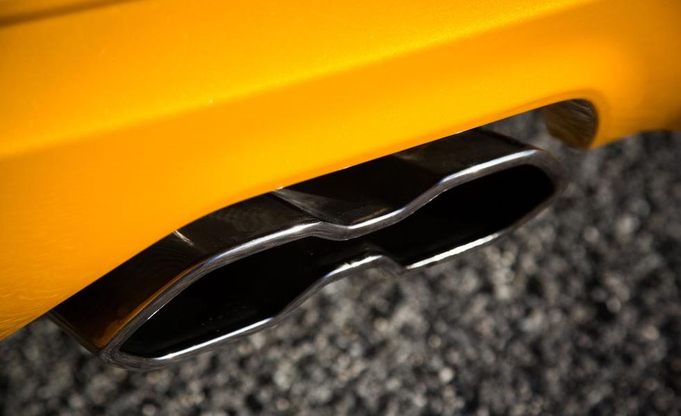 2013 ford focus st euro spec tailpipe