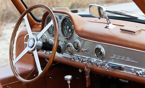 Motor vehicle, Steering part, Brown, Steering wheel, Vehicle, Classic car, Car, Classic, Antique car, Gauge, 