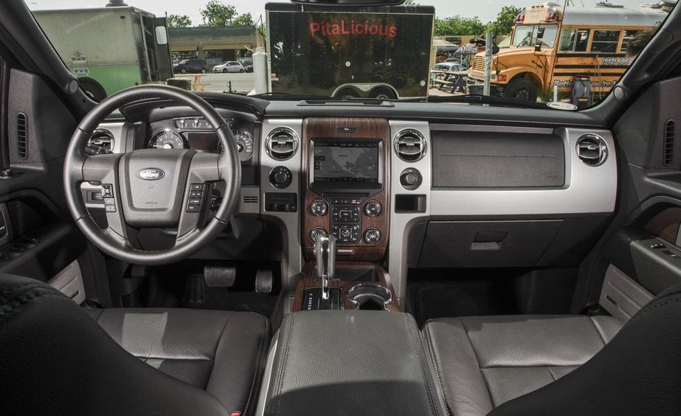 2013 ford f 150 lariat interior