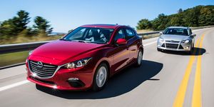 2014 mazda 3 i grand touring and 2014 ford focus se