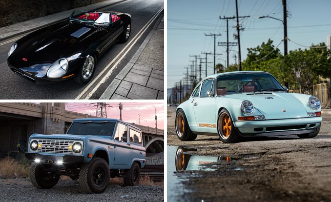 Re Imagining The Porsche 911 Ford Bronco And Jaguar E Type
