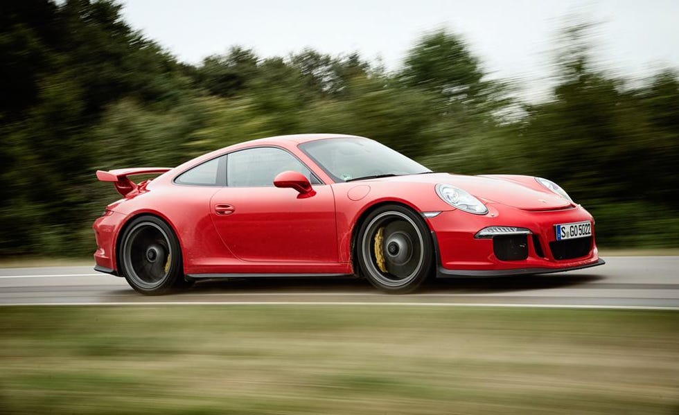 Porsche 911 GT3 2014 driving