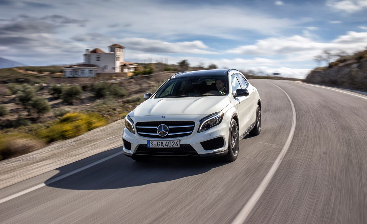 Mercedes Benz Gla250 Gla45 Amg First Drive 8211 Review