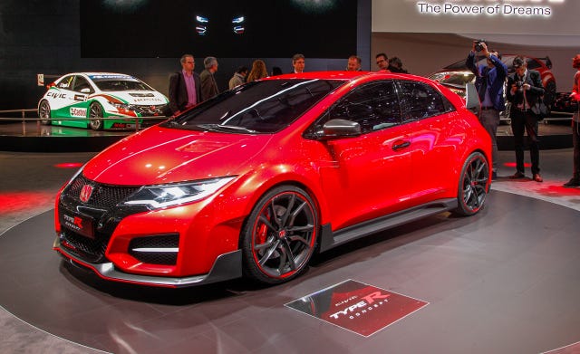 Honda Civic Type r 2015 седан