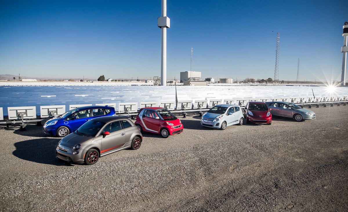 2014 electric vehicle models