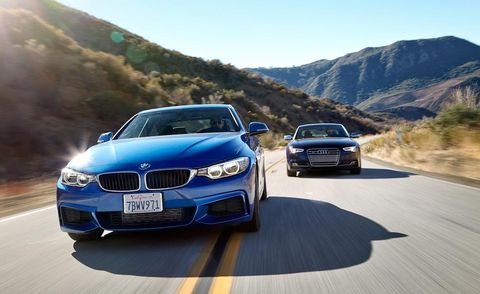 2014 bmw 435i and 2014 audi s5