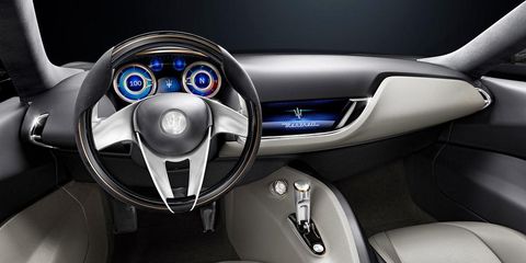 Motor vehicle, Mode of transport, Blue, Automotive design, Steering part, Steering wheel, White, Car, Center console, Luxury vehicle, 