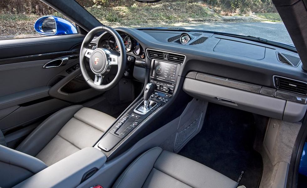 2014 porsche 911 turbo s interior