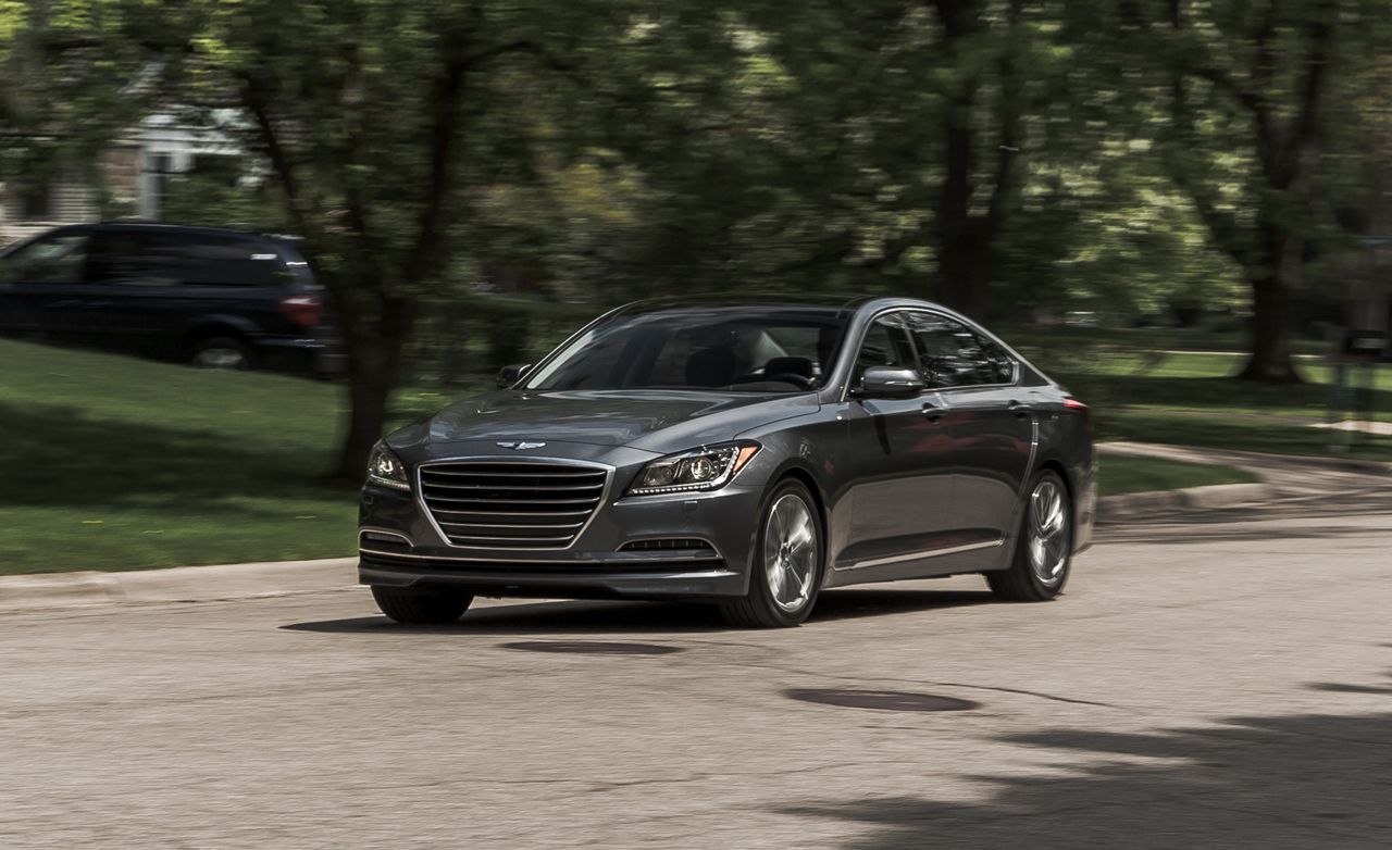 2015 Hyundai Genesis V 6 AWD Test Review Car and