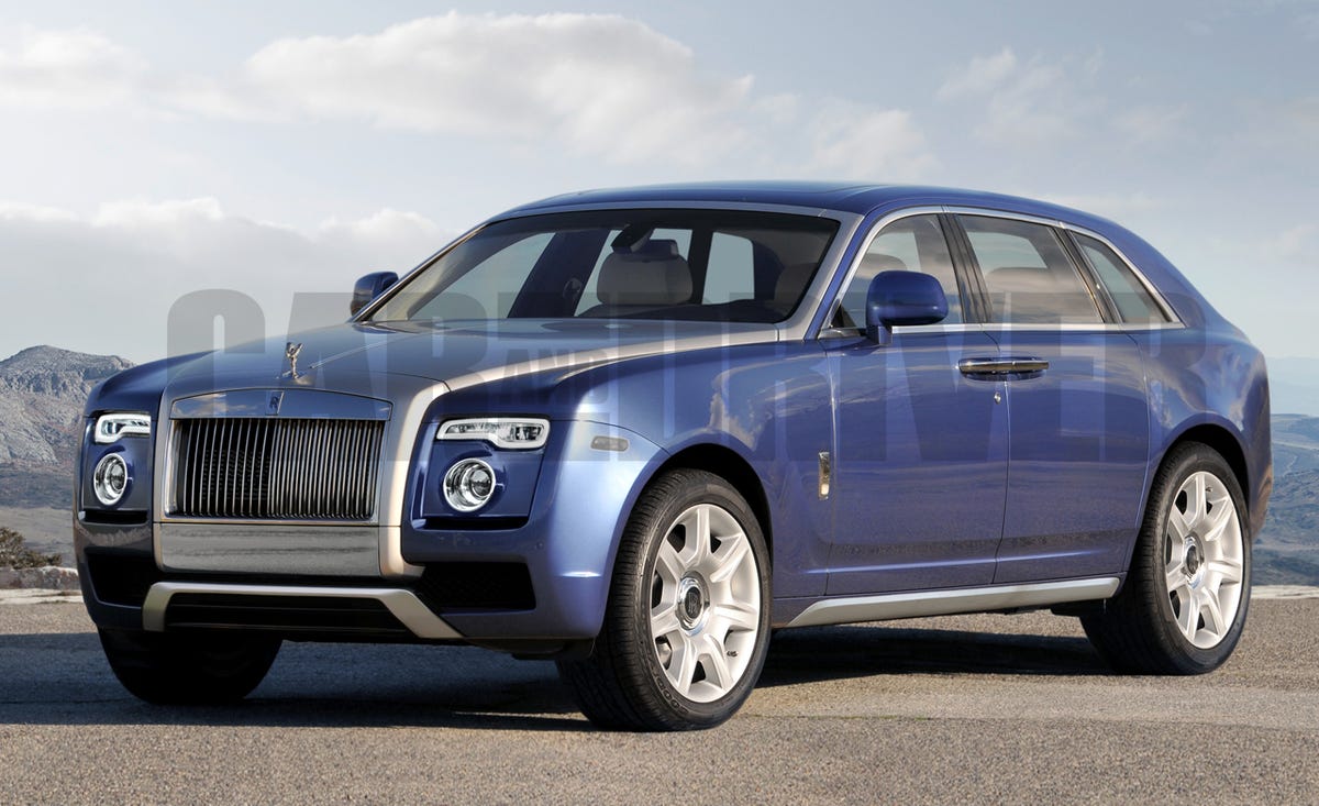 2018 Rolls Royce SUV - Rendered