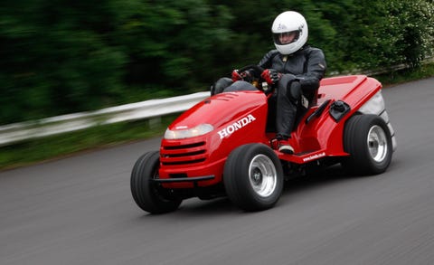 Honda Mean Mower Ridden Yes A 130 Mph Lawn Tractor 8211 Review