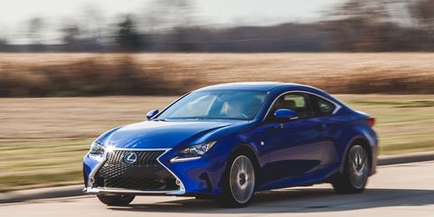 2015 Lexus Rc350 F Sport Instrumented Test 8211 Review