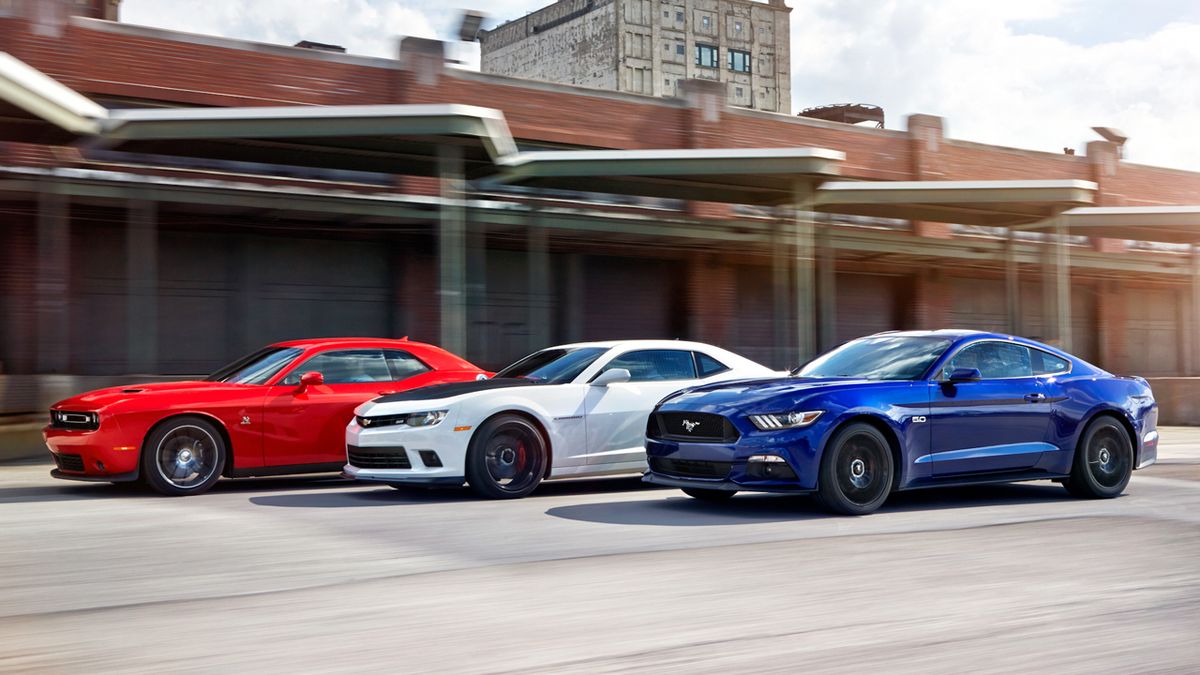2015 Ford Mustang GT vs. Chevrolet Camaro SS 1LE, Dodge Challenger R/T Scat  Pack – Comparison Test – Car and Driver