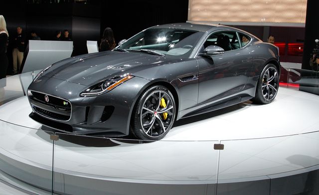 jaguar f type coupe grey