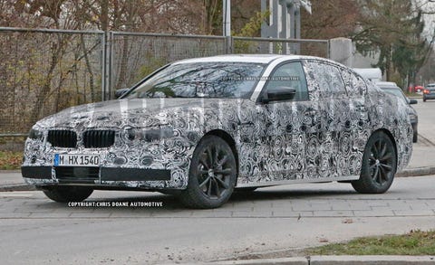 2017 Bmw 5 Series Sedan Spy Photos 8211 News Car And Driver