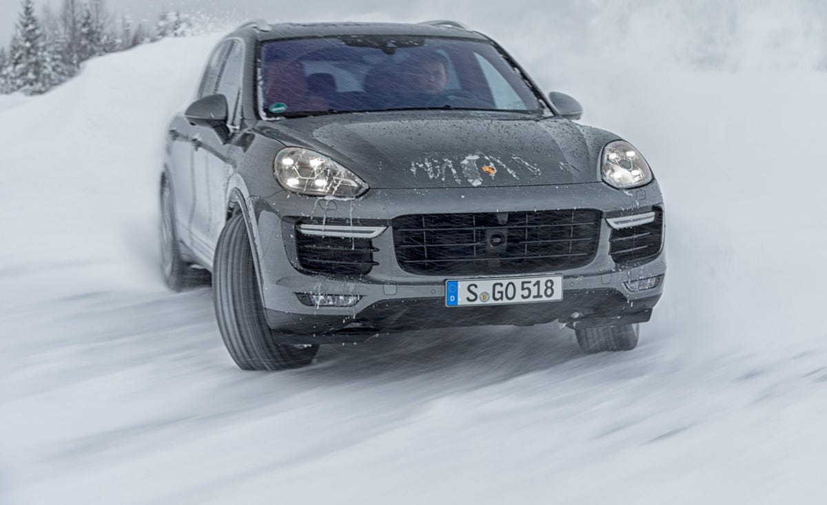 16 Porsche Cayenne Turbo Turbo S First Drive 11 Review 11 Car And Driver