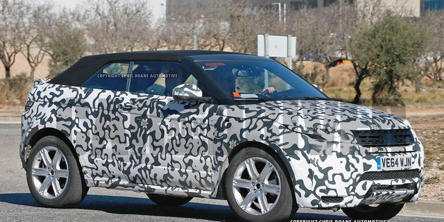 2016 Range Rover Evoque Convertible Spied: Wait, They're Actually Building  It!?