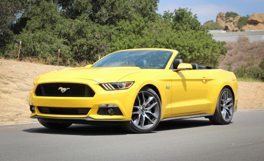 2015 Ford Mustang GT Convertible Test &#8211; Review and Driver