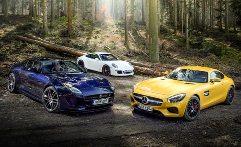 2016 Jaguar F Type R Coupe Vs 2016 Mercedes Amg Gt S 2015