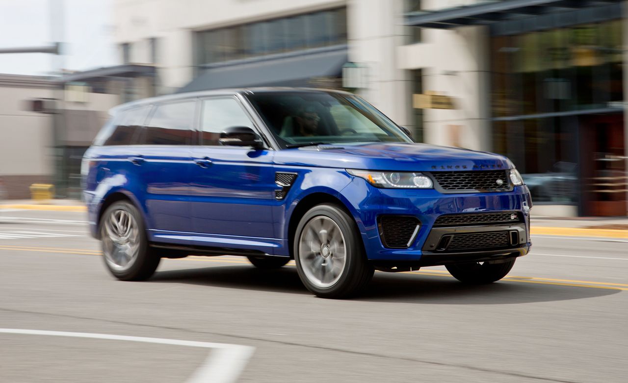2015 Land Rover Range Rover Sport SVR Test &#8211; Review Car and Driver