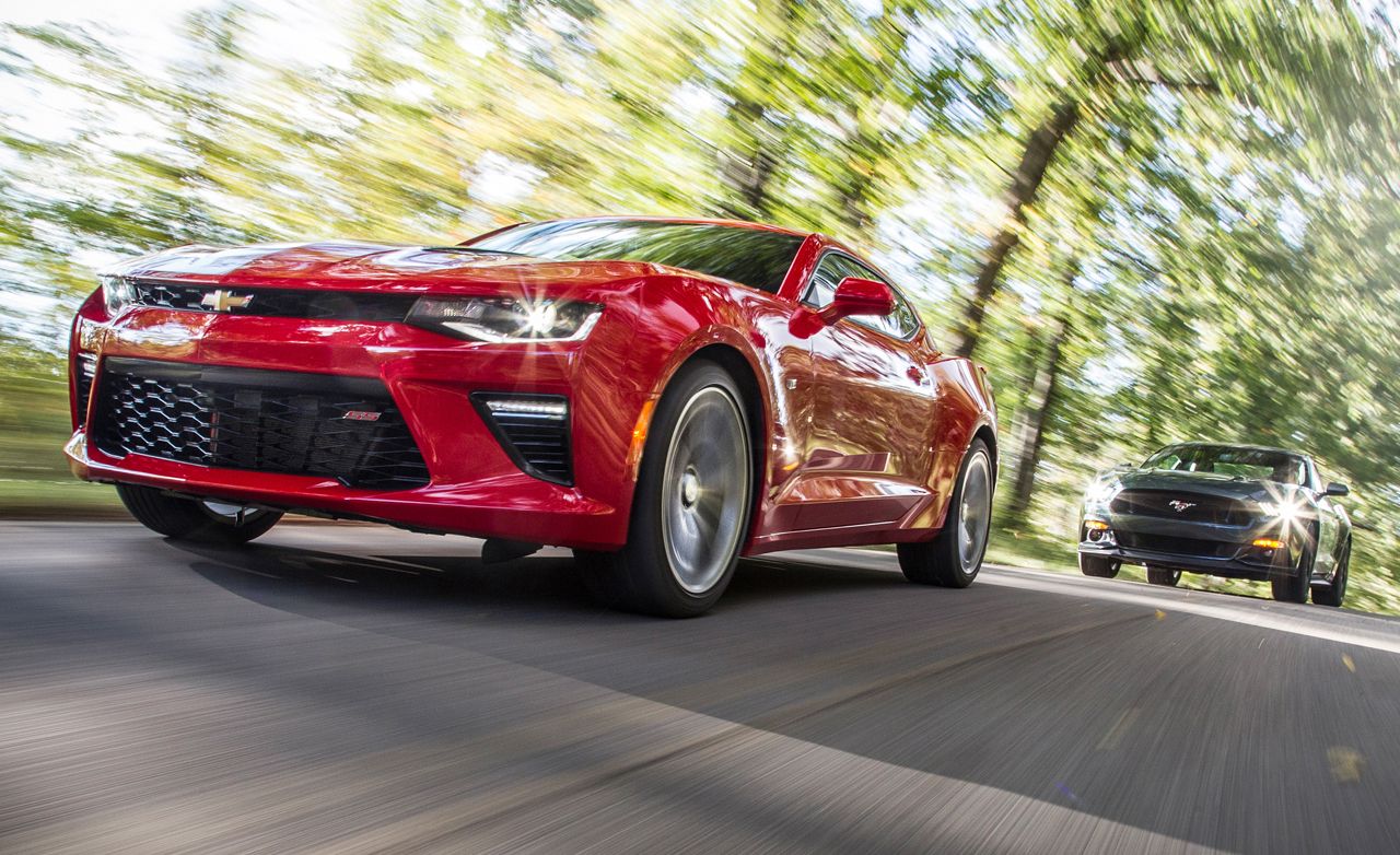 2016 Chevrolet Camaro Ss Vs 2015 Ford Mustang Gt