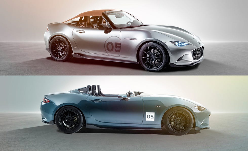 Miatas Gone Wild: Mazda Shows Off A Nice Pair – Feature – Car And Driver