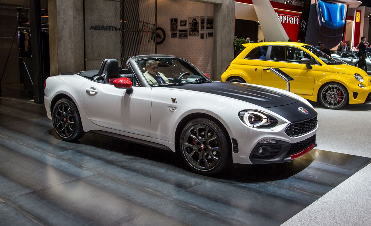 2017 Abarth 124 Spider Official Photos And Info – News – Car  And Driver