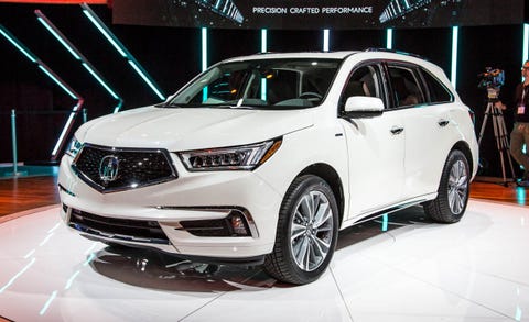 2017 Acura Mdx Photos And Info 8211 News Car Driver 2017 Acura Mdx New Hybrid Model More Standard Safety Gear
