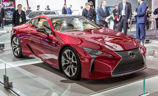 Lexus LC500 Luxury Coupe Photos and Info – News – Car and Driver