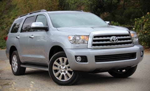 2016 Toyota Sequoia Test 8211 Review Car And Driver Steve Siler We Picked Up This Silver Sky Metallic 2016 Toyota Sequoia