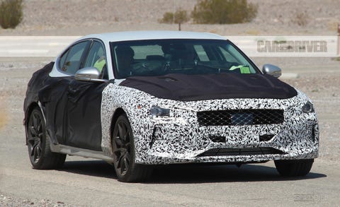 2018 Genesis G70 Spy Photos 8211 News 8211 Car And Driver
