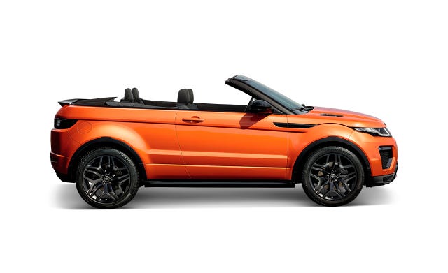 Range Rover Convertible Orange  - Awd Hse Dynamic 2Dr Convertible.