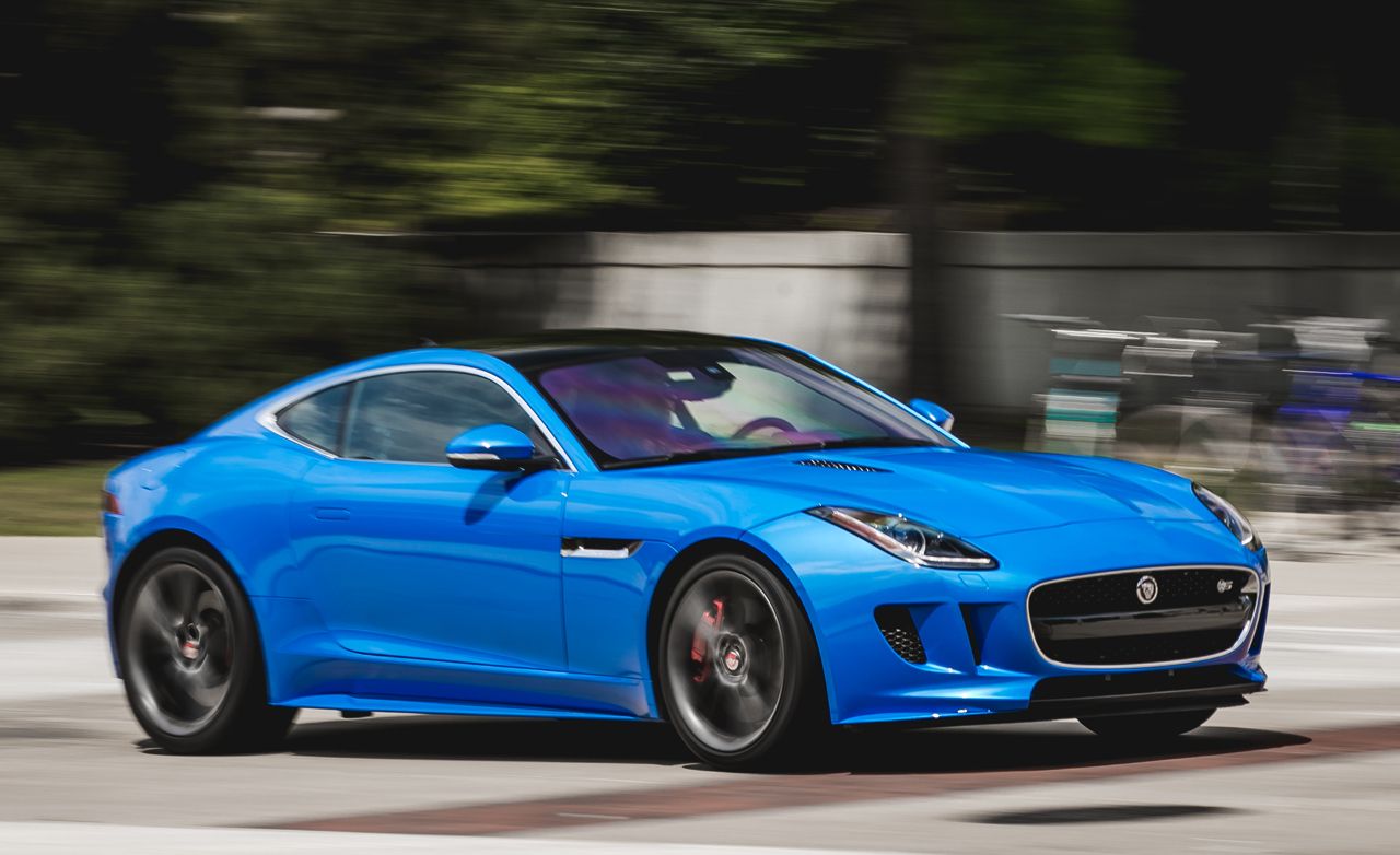 jaguar f type light blue