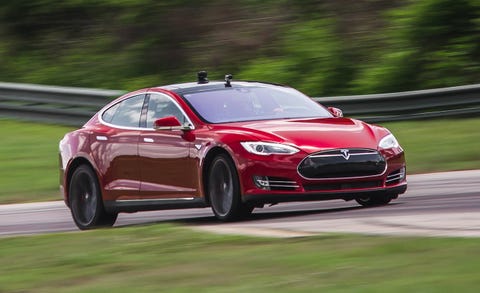 Tesla Model S P85d At Lightning Lap 2016 8211 Feature