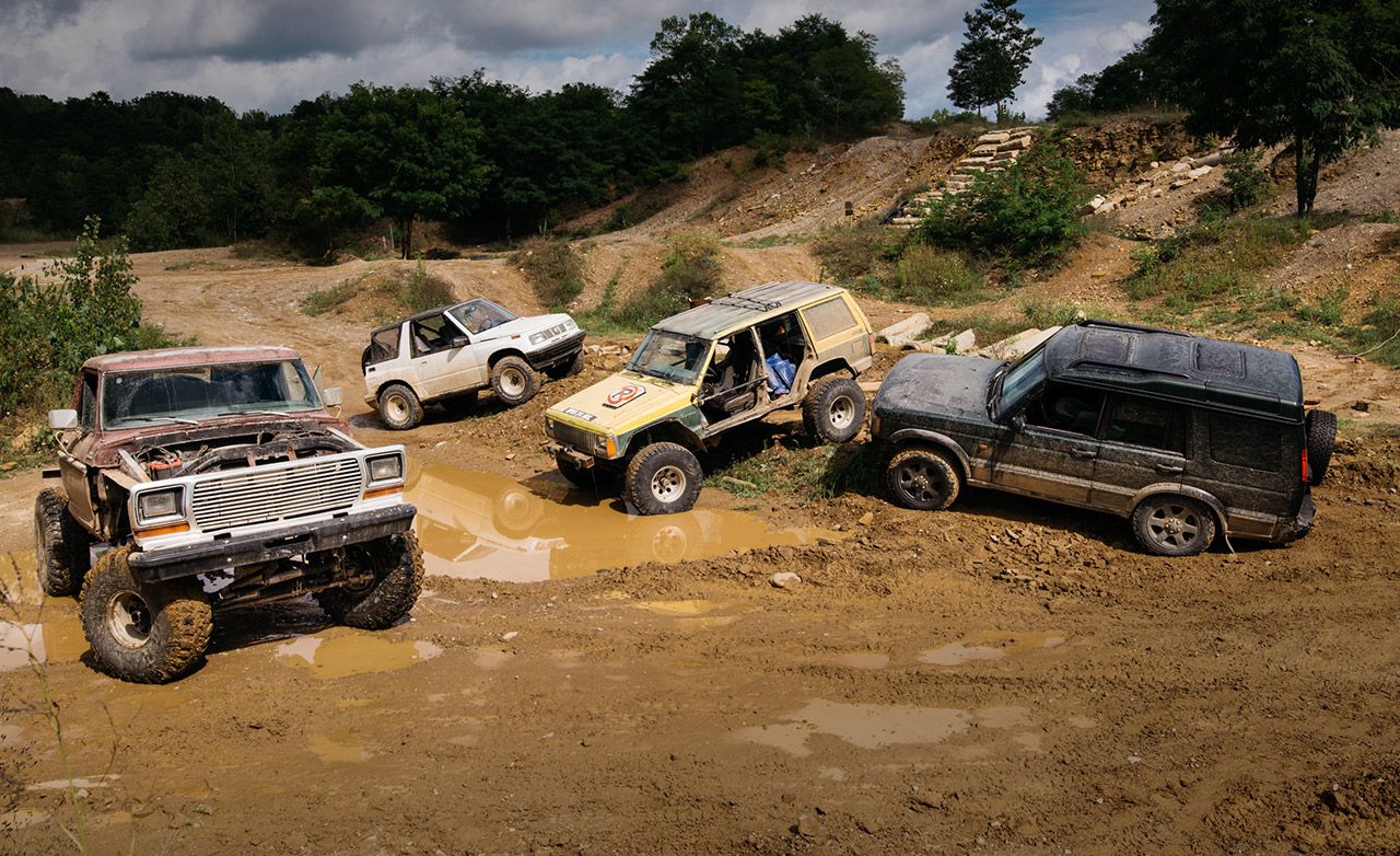 Battle of the Off-Road Beaters! Ford, Geo, Jeep, and Land Rover