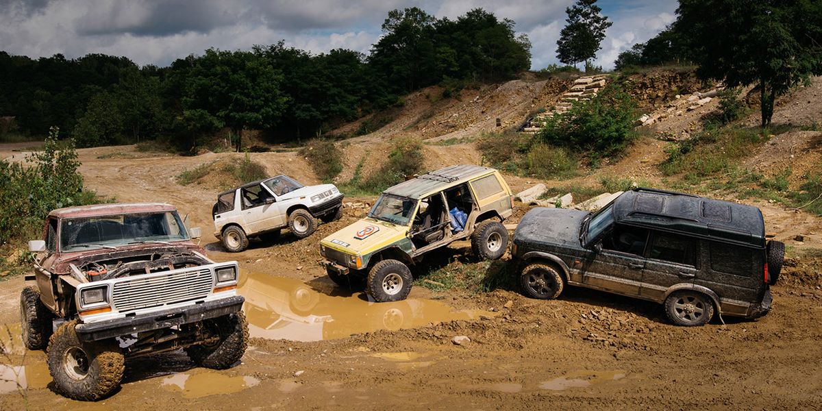 Battle Of The Off-Road Beaters! Ford, Geo, Jeep, And Land Rover