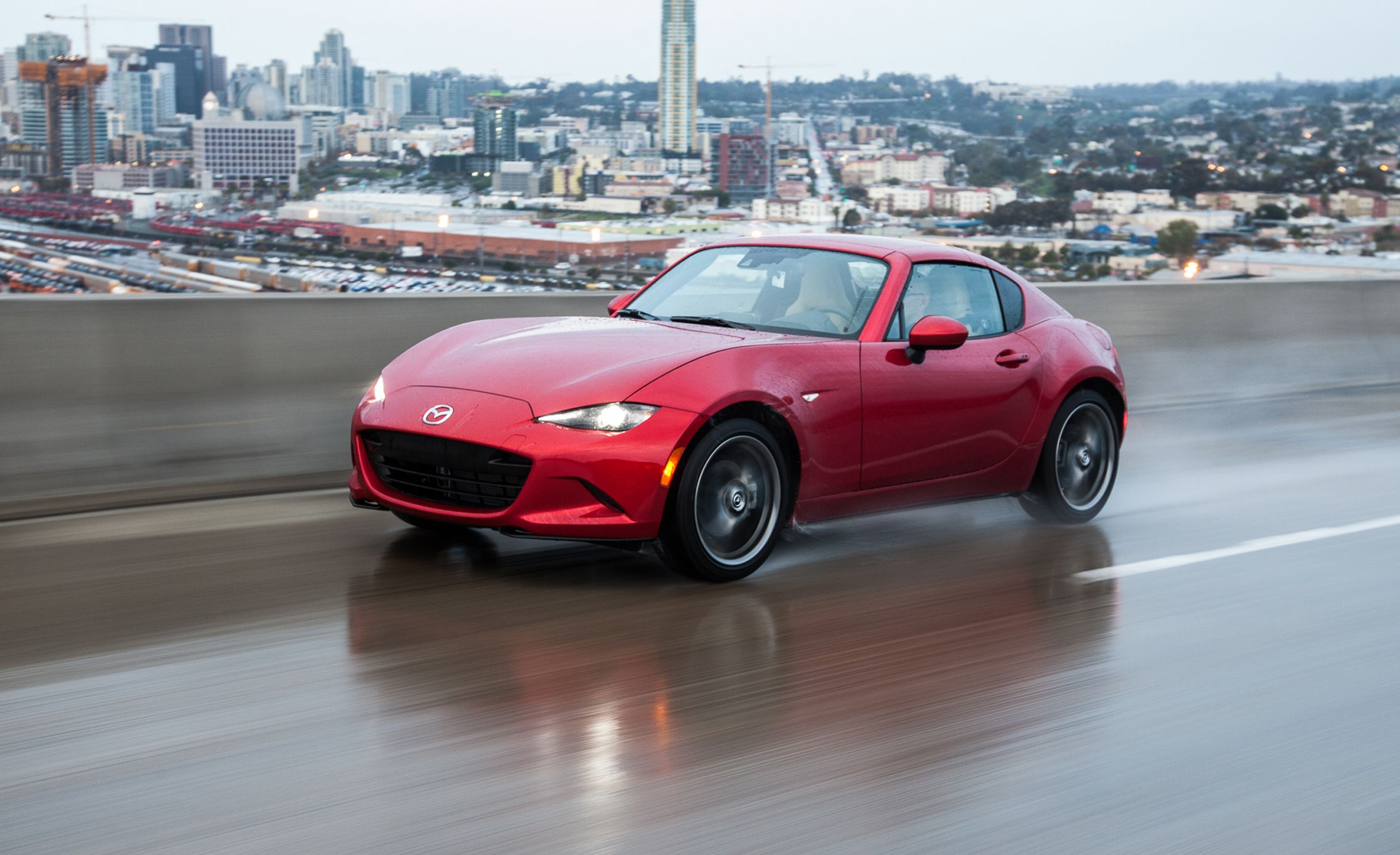 17 Mazda Mx 5 Miata Rf First Drive Review Car And Driver