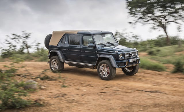 Внедорожник Mercedes-Maybach G 650 Landaulet: подробности