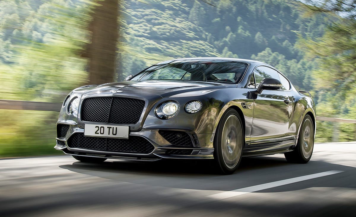 Официальные снимки самого мощного Bentley – Continental Supersports