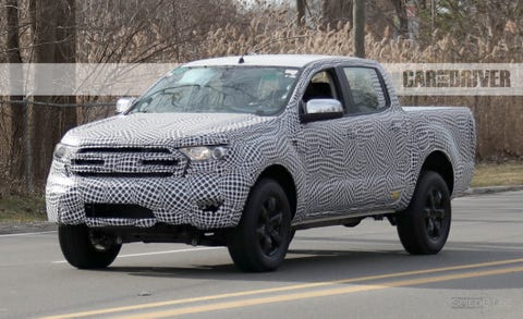 2019 Ford Ranger Spy Photos 8211 News Car And Driver 2019 Ford Ranger Spied In The U S