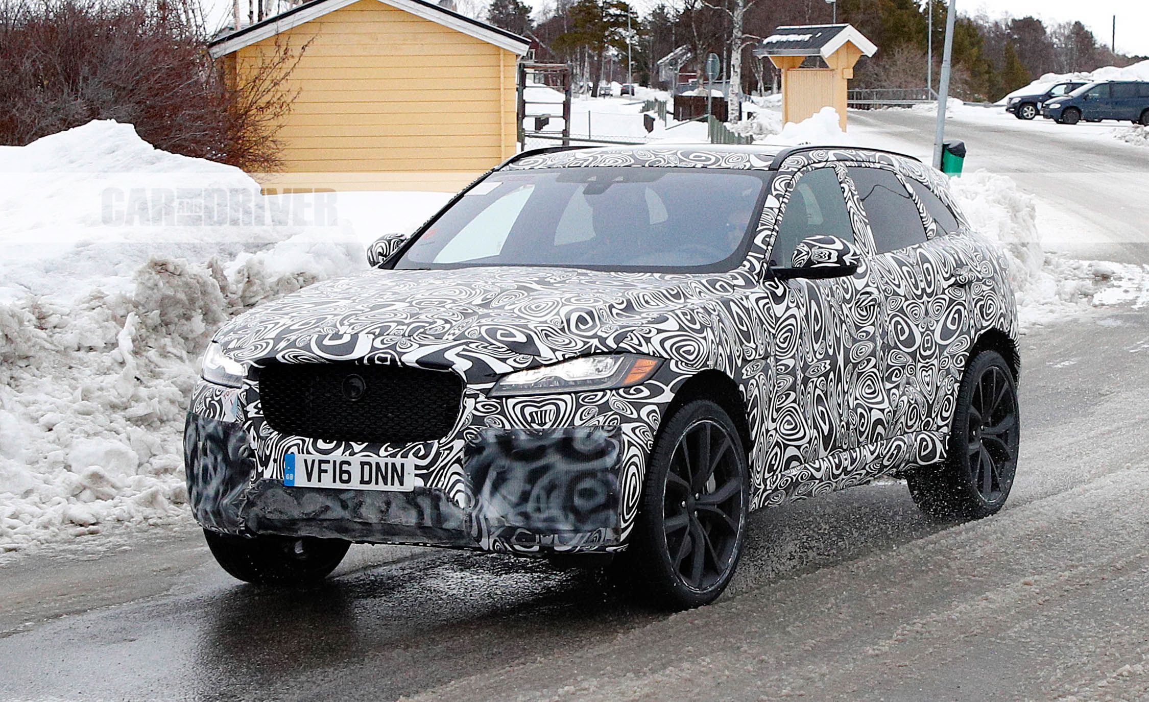 19 Jaguar F Pace Svr Spy Photos News Car And Driver