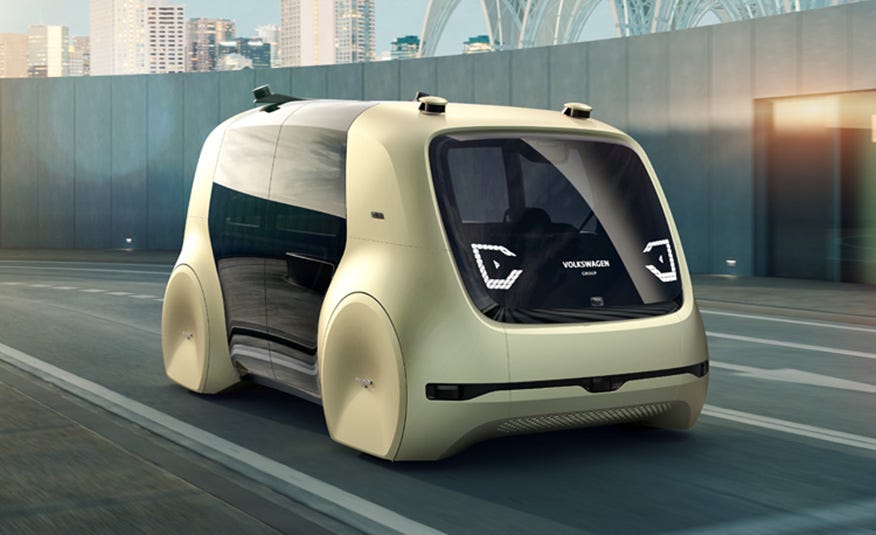 Volkswagen Sedric Autonomous Concept Unveiled | News | Car and Driver