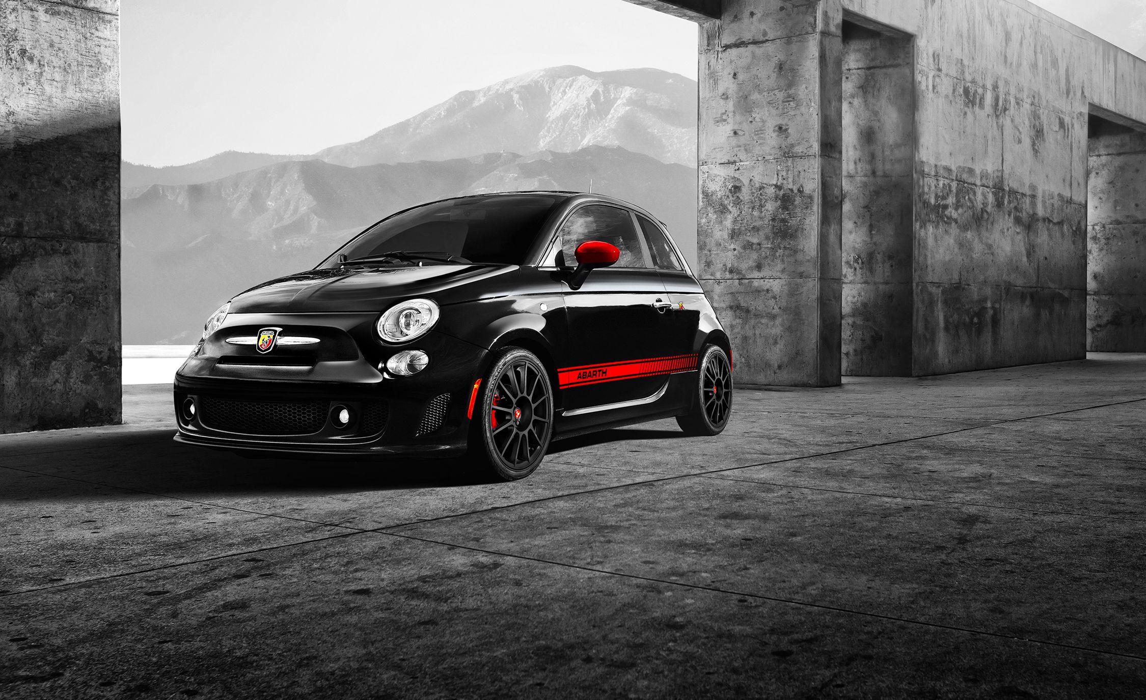 Fiat 500 C is convertible version of the Fiat 500 city car with