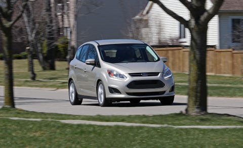 17 Ford C Max Hybrid Test Review Car And Driver